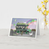 Carte Omnibus de la Fête de la Saint-Patrick Shamr (Fleur jaune)