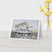 Carte Omnibus Kitty Kamp (Fleur jaune)