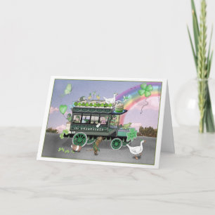 Carte omnibus Shamrocker de la Saint-Patrick