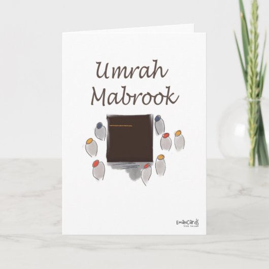 Carte Omra Mabrouk (Devant)