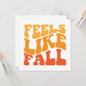 Carte On A L'Impression D'Une Chute (Devant/Arrière en situation)