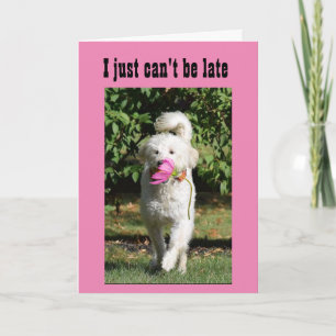 Carte ON ATTEND AVEC IMPatience **NOTRE ANNIVERSAIRE**