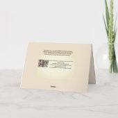 Carte "On Croyait Aux Unicornes !" (Dos)