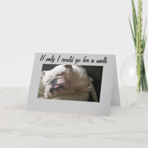 CARTE ON NE PEUT PAS ALLER TROP MAL À LA MARCHE