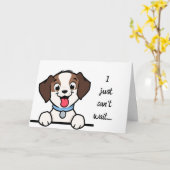 CARTE "ON NE PEUT PAS ATTENDRE DE RENCONTRER VOTRE NOUVE (Fleur jaune)