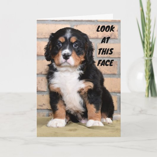 CARTE ON NE PEUT PAS LE DIRE EN PERSONNE SI TRISTE (Devant)