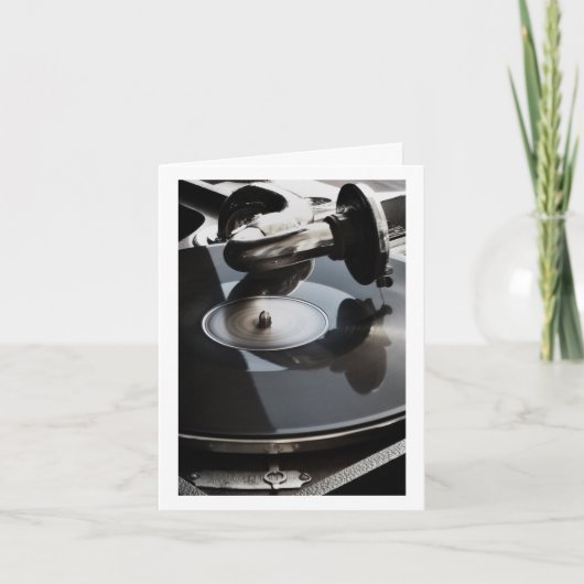 CARTE ON **NOËL** DANSONS À NOTRE STÉRÉO (Devant)