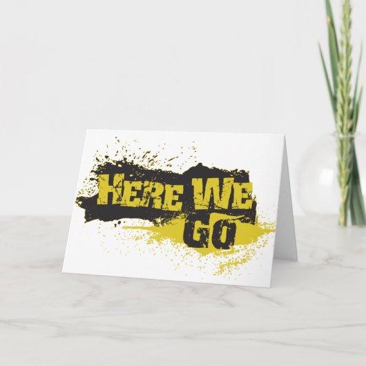 Carte On y va (Devant)