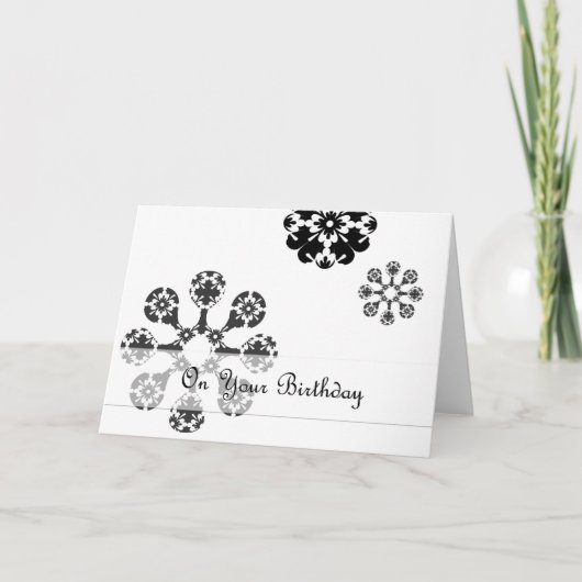 Carte On Your Birthday (Devant)