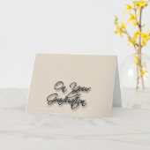 Carte On Your Graduation (Fleur jaune)
