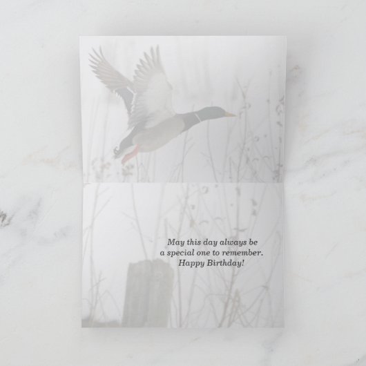 Carte Oncle d'anniversaire (Intérieur)