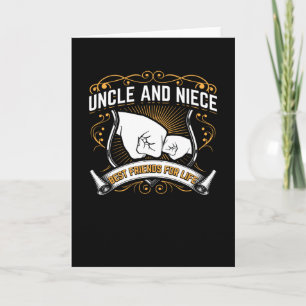 Carte Oncle Et Nièce Meilleurs Amis De La Vie Drôle ca