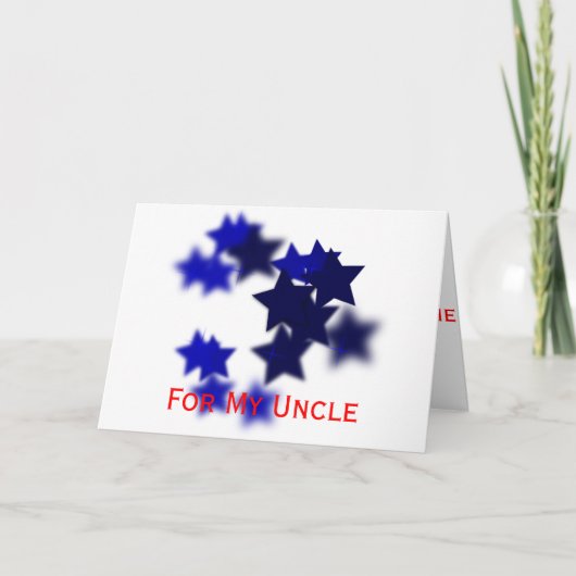 Carte Oncle fier (Devant)