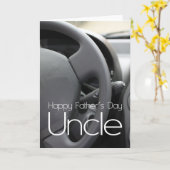Carte Oncle Happy Fête des pères (Fleur jaune)