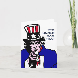 Carte Oncle Sam Day