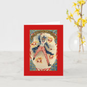 Carte Oncle vintage Sam (Fleur jaune)