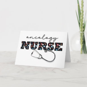 Carte Oncologie INFIRMIÈRE Appréciation à l'occasion de