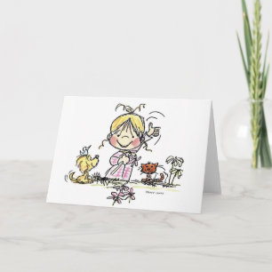 Carte Ondulation de la fille FL-001
