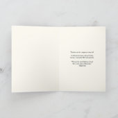Carte "One Candle, One Promise" Sympathy (Intérieur)