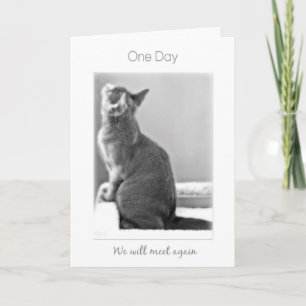 Carte "One day We'll meet again"