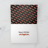 Carte One In A Melon Chalkboard 1er anniversaire (Intérieur)