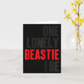 Carte One Lonely Ie I Be Funny Quote Saying Humor Sarcas (Fleur jaune)