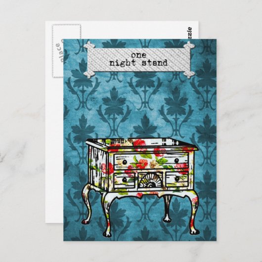 Carte "One Night Stand" (Devant / Derrière)