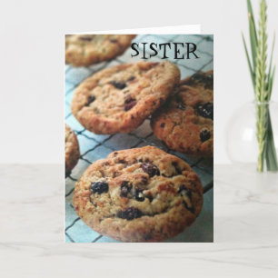 CARTE ONE SMART COOKIE SISTER-BIRTHDAY