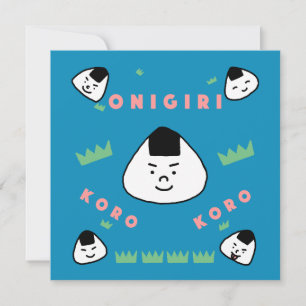 Carte Onigiri Koro Koro (les boules de riz roulantes)