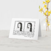 Carte Onion a day empêche tout le monde de dessiner de l (Fleur jaune)