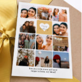 Carte Onze Collage photo Meilleur Ami Joyeux Anniversair