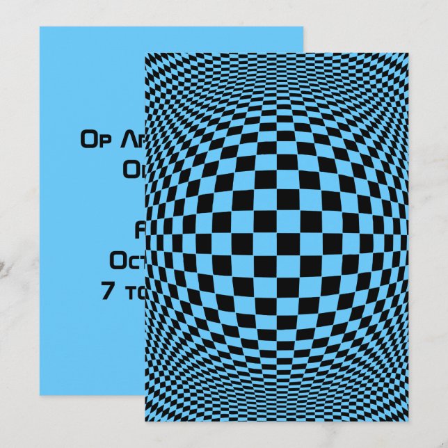 Carte Op. Art (Devant / Derrière)
