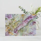 Carte Opalite verte australienne (Debout devant)