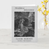 Carte Opéra de Pelleas et Melisande, 1902 (Fleur jaune)