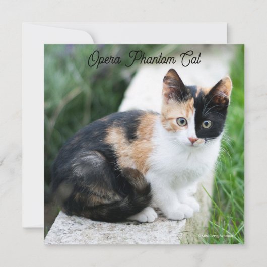 Carte Opera Phantom Chat (Devant)