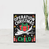 Carte Operation Christmas Child Family Matching Xmas Fun (Devant)