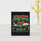 Carte Operation Christmas Child Samaritan’s Purse Design (Fleur jaune)
