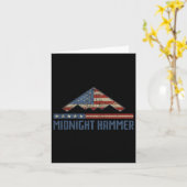 Carte Opération Hammer de minuit - Drapeau américain Ham (Fleur jaune)