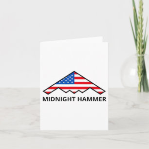 Carte Opération Midnight Hammer Drapeau Usa Midnight Ham