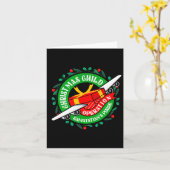 Carte Opération Samaritan's Purse Enfant de Noël Meme C (Fleur jaune)