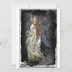Carte Ophélie en blanc