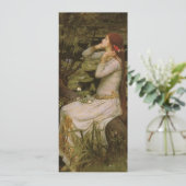 Carte Ophélie par l'étang par John William Waterhouse (Debout devant)