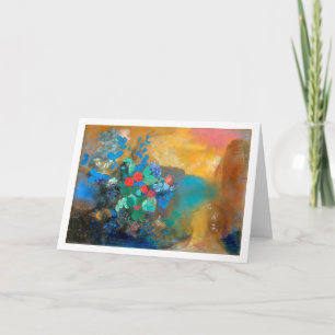 Carte Ophélie parmi les Fleurs, Redon