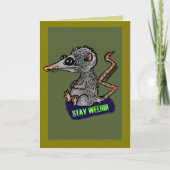 Carte opossum idiot (Devant)