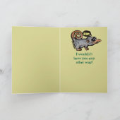Carte opossum idiot (Intérieur)