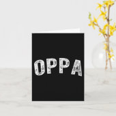 Carte Oppa (Fleur jaune)