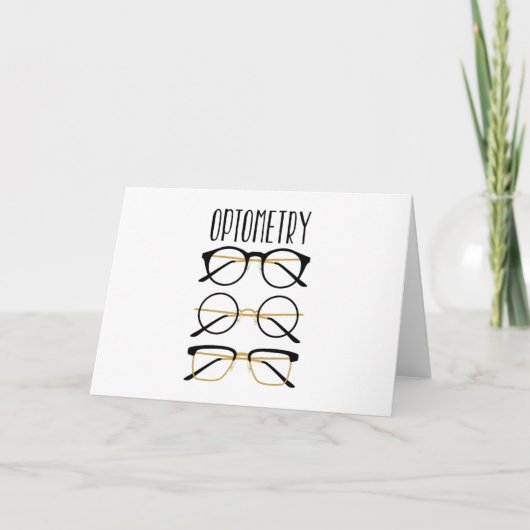 Carte Optométrie (Devant)