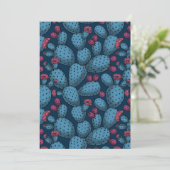 Carte Opuntia en fleurs (Debout devant)