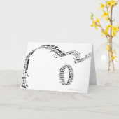 Carte Opus 7 (Fleur jaune)