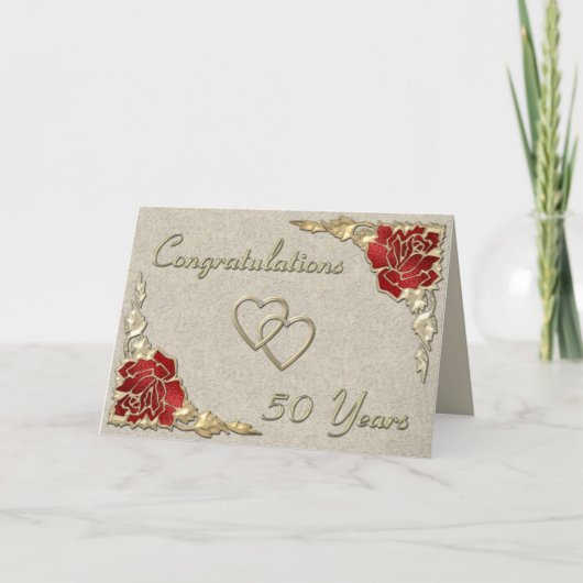 Carte or anniversary1 (Devant)